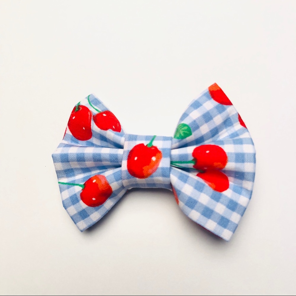 Cherry Dog Cat Pet Bow Tie